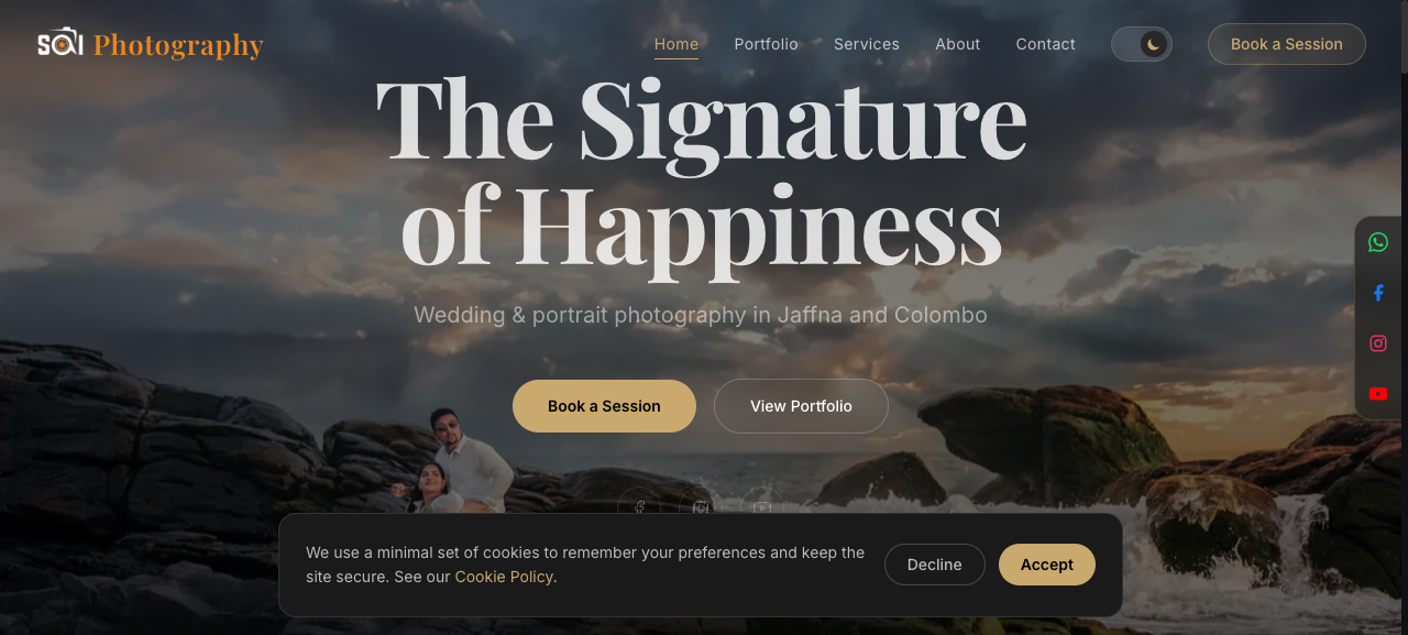 Sai Photography — The Signature of Happiness